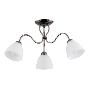 Lámpara de techo ARIEL 3xE27/15W/230V gris