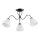 Lámpara de techo ARIEL 3xE27/15W/230V gris