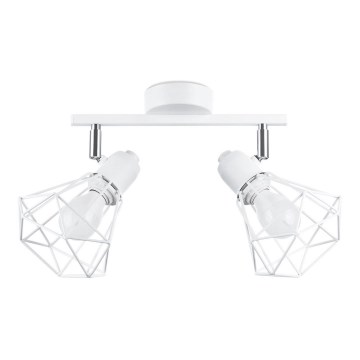 Lámpara de techo ARTEMIS 2xE14/40W/230V blanca