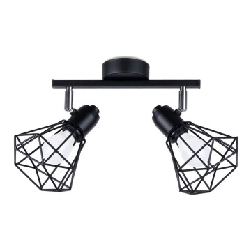 Lámpara de techo ARTEMIS 2xE14/40W/230V negro