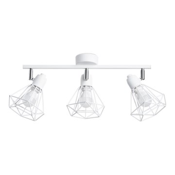 Lámpara de techo ARTEMIS 3xE14/40W/230V blanca