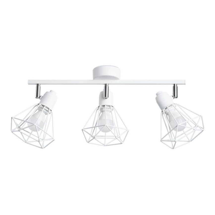 Lámpara de techo ARTEMIS 3xE14/40W/230V blanca