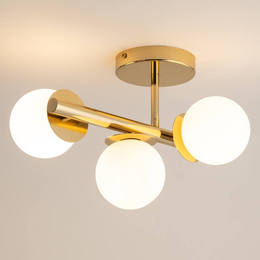 Lámpara de techo AVOLA 3xG9/12W/230V dorado