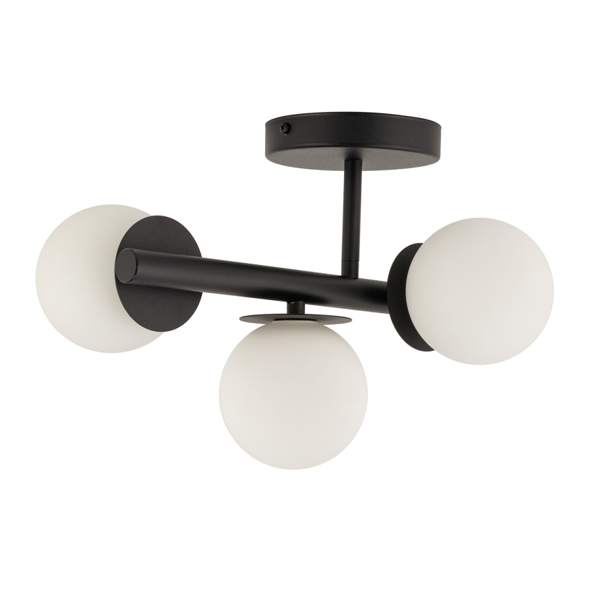 Lámpara de techo AVOLA 3xG9/12W/230V negro