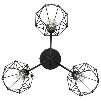 Lámpara de techo BERGEN 3xE27/60W/230V