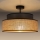 Lámpara de techo BOHO 1xE27/60W/230V marrón/beige
