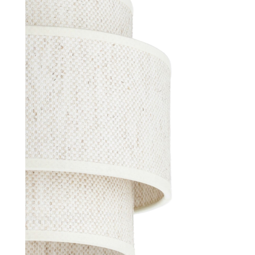 Lámpara de techo BOHO 1xE27/60W/230V Ø 40 cm blanca