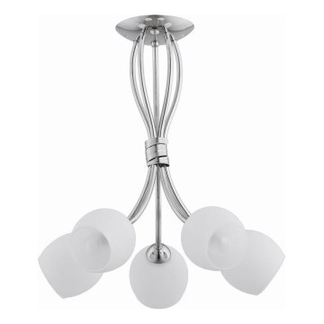 Lámpara de techo BUENA 5xE14/10W/230V cromo brillante