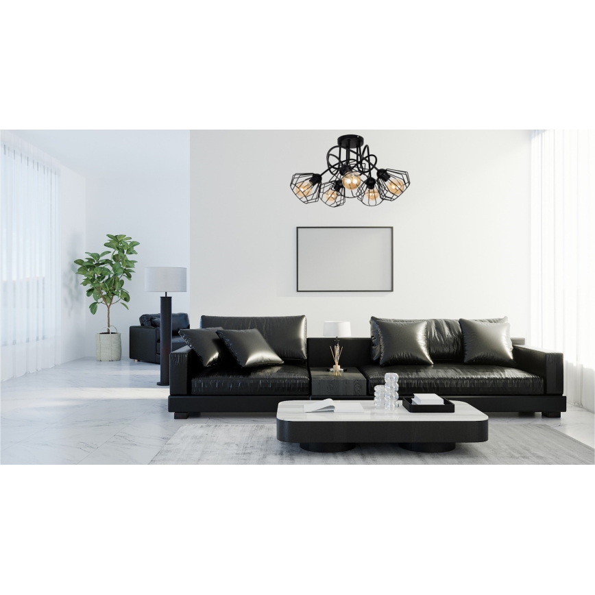 Lámpara de techo CEED 5xE27/60W/230V