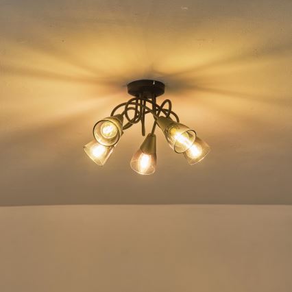 Lámpara de techo CLASSY 5xE14/7W/230V