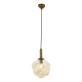 Lámpara de techo CRUMPLED 1xE27/40W/230V bronce/beige