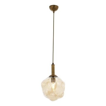 Lámpara de techo CRUMPLED 1xE27/40W/230V bronce/beige