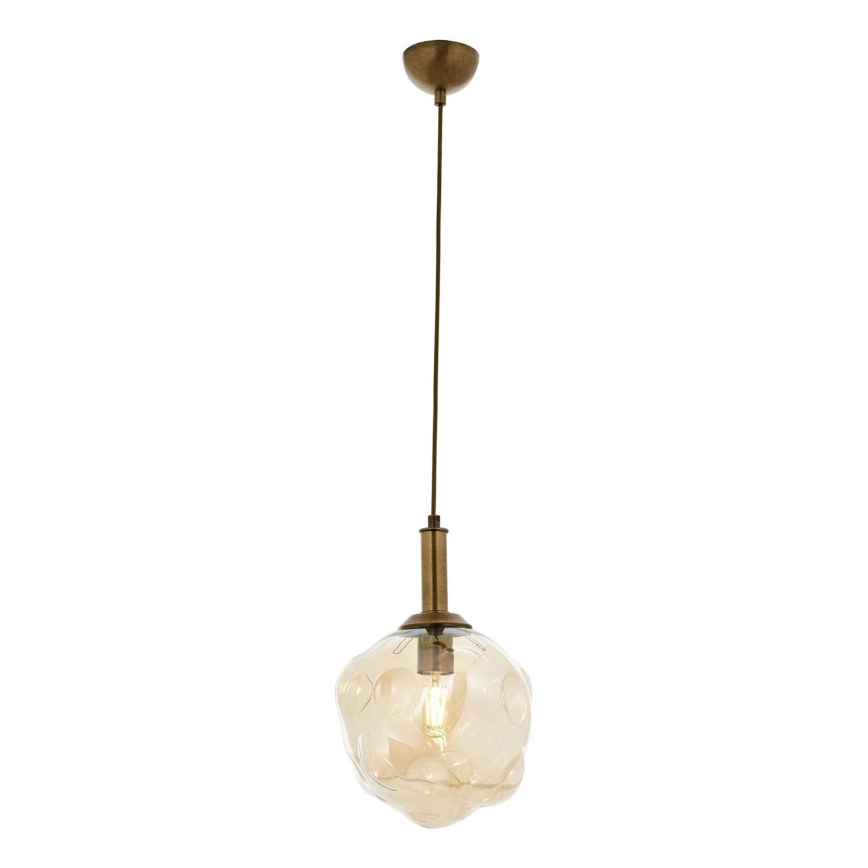 Lámpara de techo CRUMPLED 1xE27/40W/230V bronce/beige