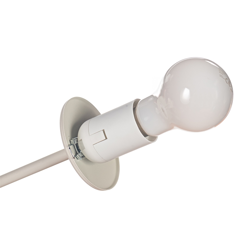 Lámpara de techo de montaje en superficie MOON 4xE27/15W/230V crema