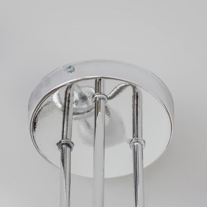 Lámpara de techo de montaje en superficie OXFORD 3xE27/15W/230V cromo brillante