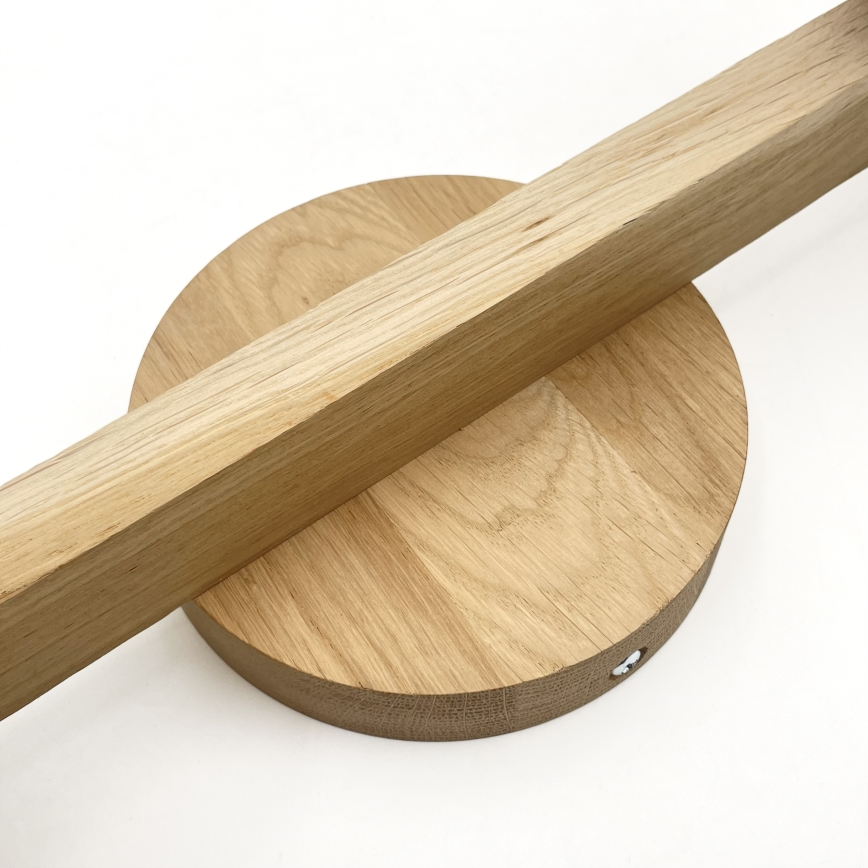 Lámpara de techo de superficie ANTONIO 2xG9/5W/230V roble/blanco