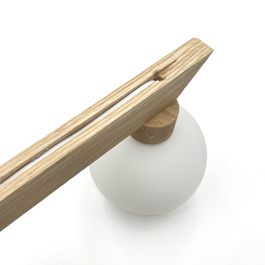 Lámpara de techo de superficie ANTONIO 3xG9/5W/230V roble/blanco