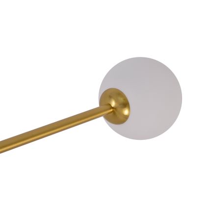 Lámpara de techo de superficie DORADO 6xG9/28W/230V, acabado dorado