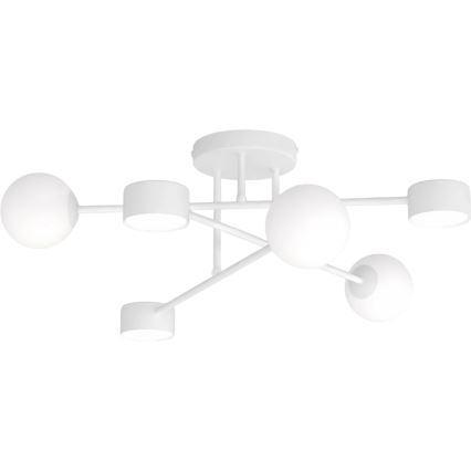 Lámpara de techo de superficie HOLON 3xG9/8W/230V + 3xGX53/12W blanca