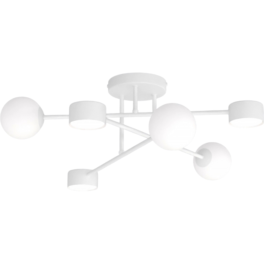 Lámpara de techo de superficie HOLON 3xG9/8W/230V + 3xGX53/12W blanca