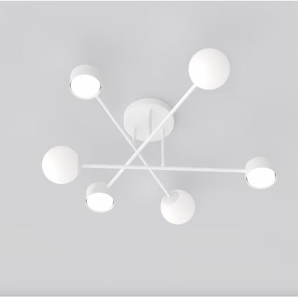 Lámpara de techo de superficie HOLON 3xG9/8W/230V + 3xGX53/12W blanca