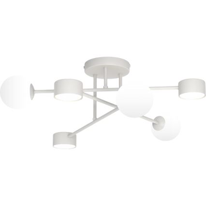 Lámpara de techo de superficie HOLON 3xG9/8W/230V + 3xGX53/12W gris