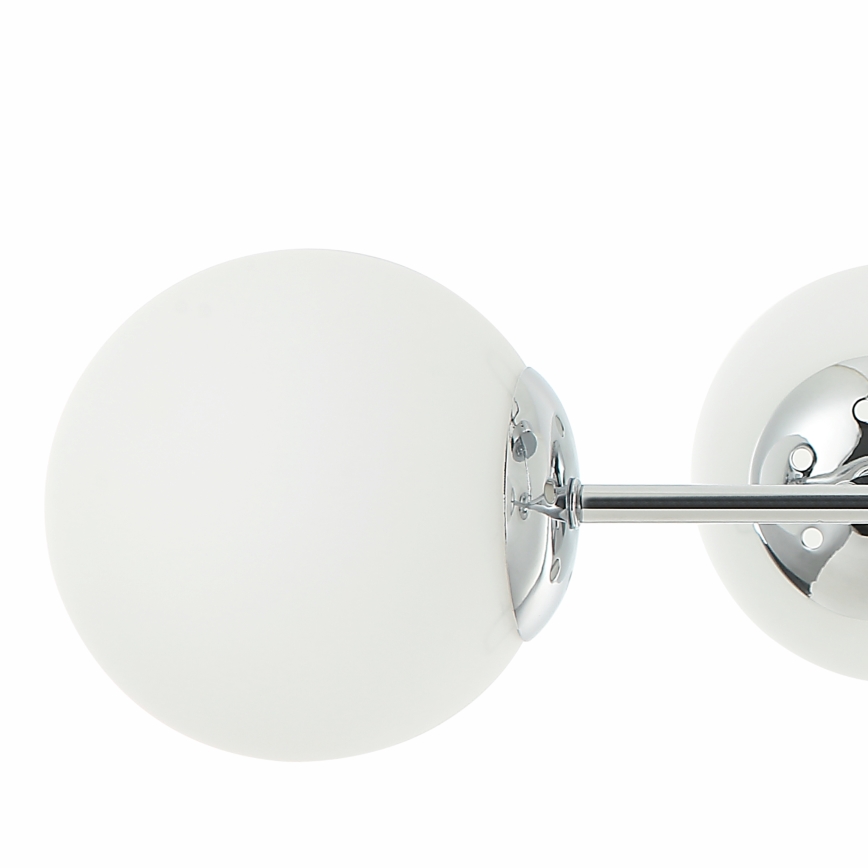 Lámpara de techo de superficie MADDIE 4xE14/5W/230V cromo brillante