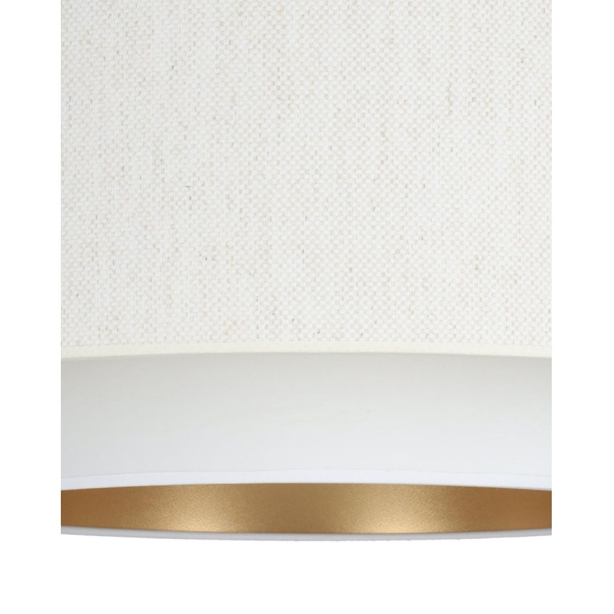 Lámpara de techo de superficie NATIA 1xE27/60W/230V Ø 45 cm blanca