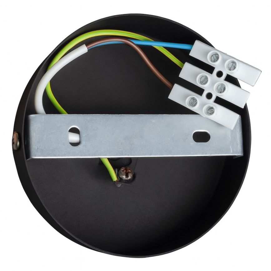 Lámpara de techo de superficie QUEEN 3xE27/15W/230V, negra