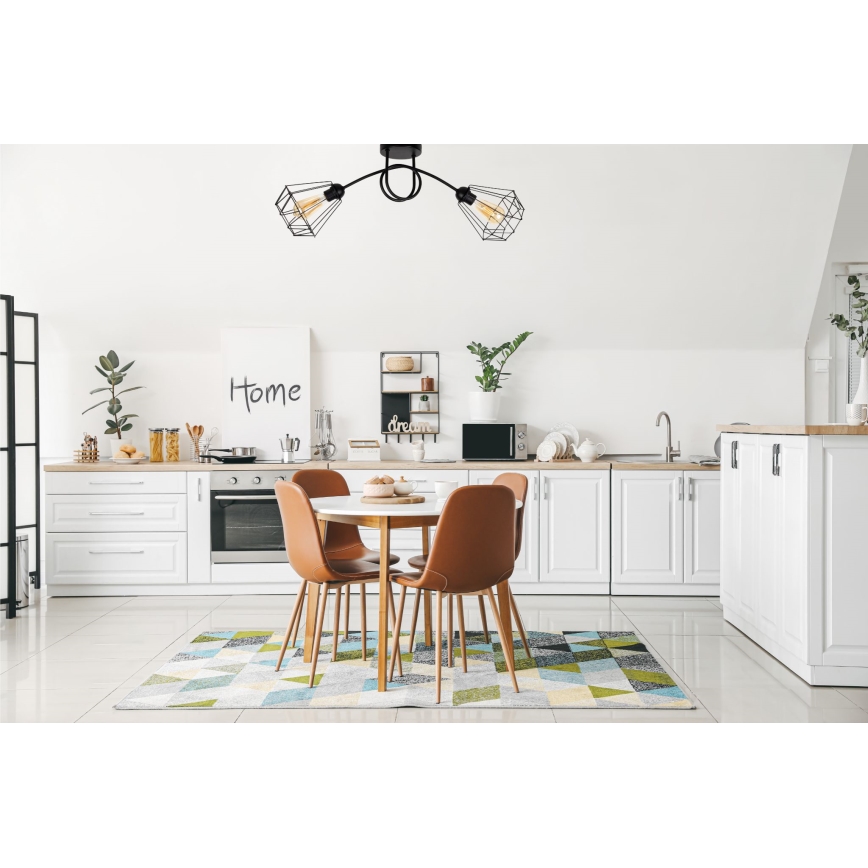 Lámpara de techo DIAMENT 2xE27/60W/230V