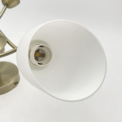 Lámpara de techo DONNA 3xE27/60W/230V pátina