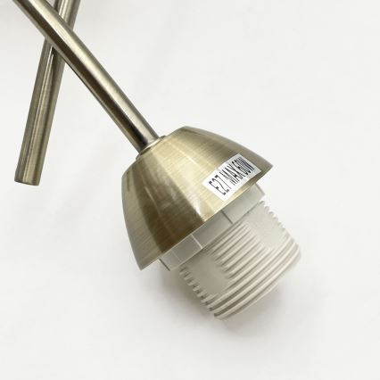 Lámpara de techo DONNA 3xE27/60W/230V pátina