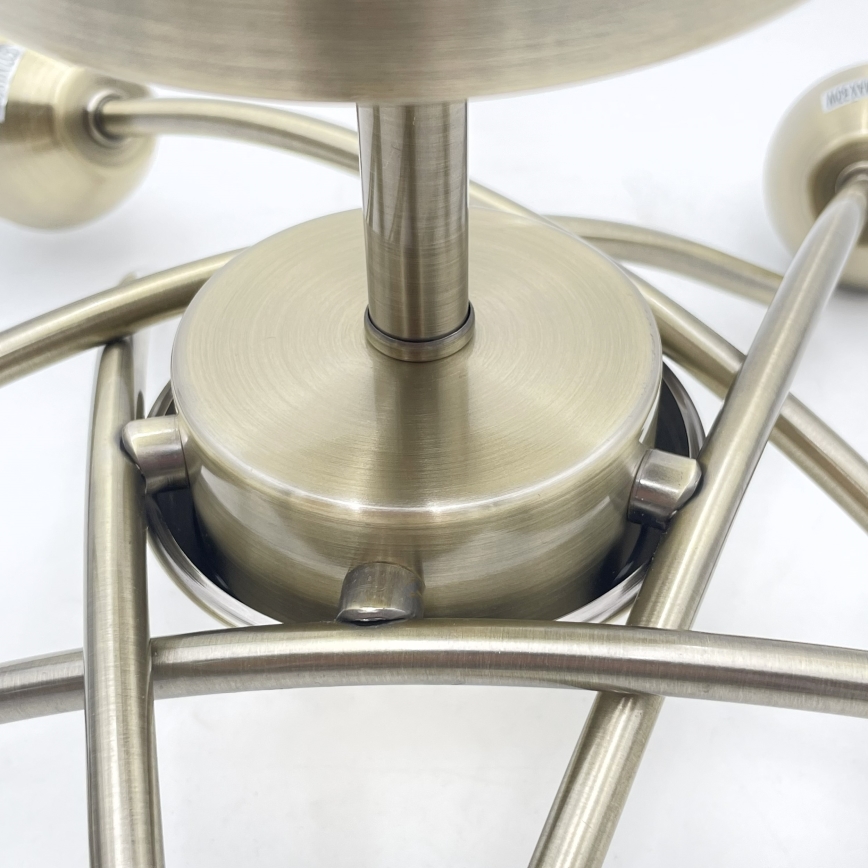 Lámpara de techo DONNA 5xE27/60W/230V pátina