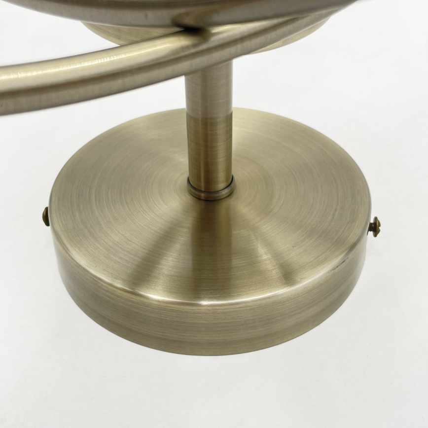 Lámpara de techo DONNA 5xE27/60W/230V pátina