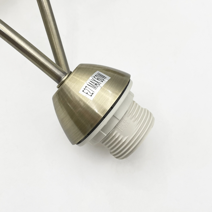 Lámpara de techo DONNA 5xE27/60W/230V pátina