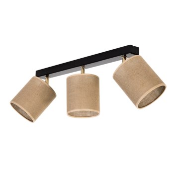 Lámpara de techo empotrable JUTE 3xE27/25W/230V