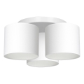 Lámpara de techo empotrada ARDEN 3xE27/60W/230V blanca
