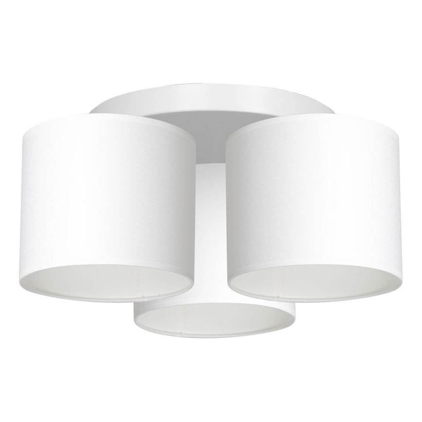Lámpara de techo empotrada ARDEN 3xE27/60W/230V blanca