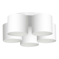 Lámpara de techo empotrada ARDEN 5xE27/60W/230V blanca