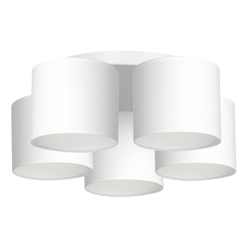 Lámpara de techo empotrada ARDEN 5xE27/60W/230V blanca