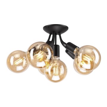 Lámpara de techo empotrada VIGGO 6xE27/60W/230V