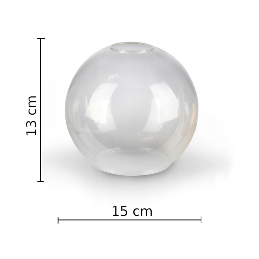 Lámpara de techo EVIE 3xE27/60W/230V negro/transparente