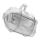 Lámpara de techo exterior OVAL 1xE27/60W/230V IP44 blanca