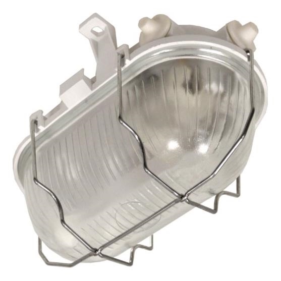 Lámpara de techo exterior RADUS 1xE27/60W/230V IP54 blanca