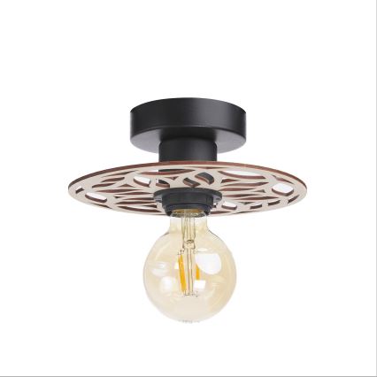Lámpara de techo FALCO 1xE27/60W/230V diá. 20 cm beige