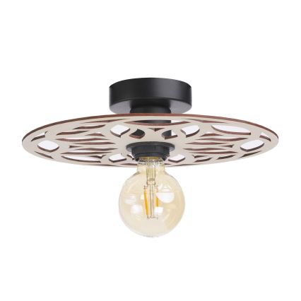 Lámpara de techo FALCO 1xE27/60W/230V diá. 30 cm beige
