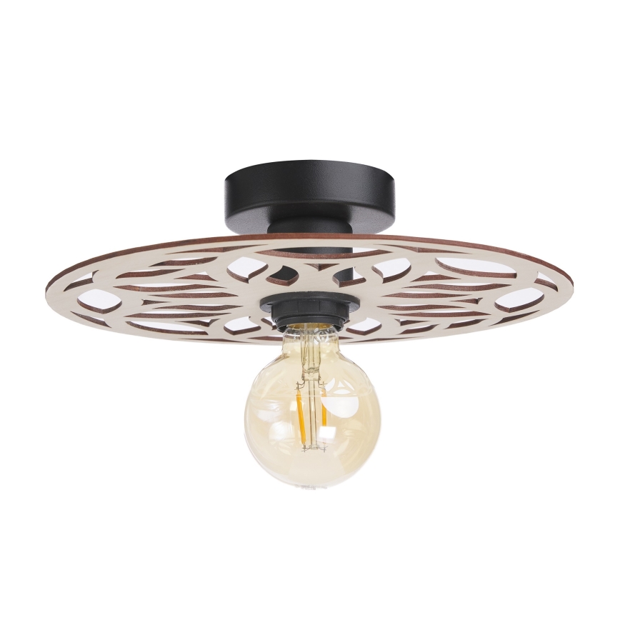 Lámpara de techo FALCO 1xE27/60W/230V diá. 30 cm beige