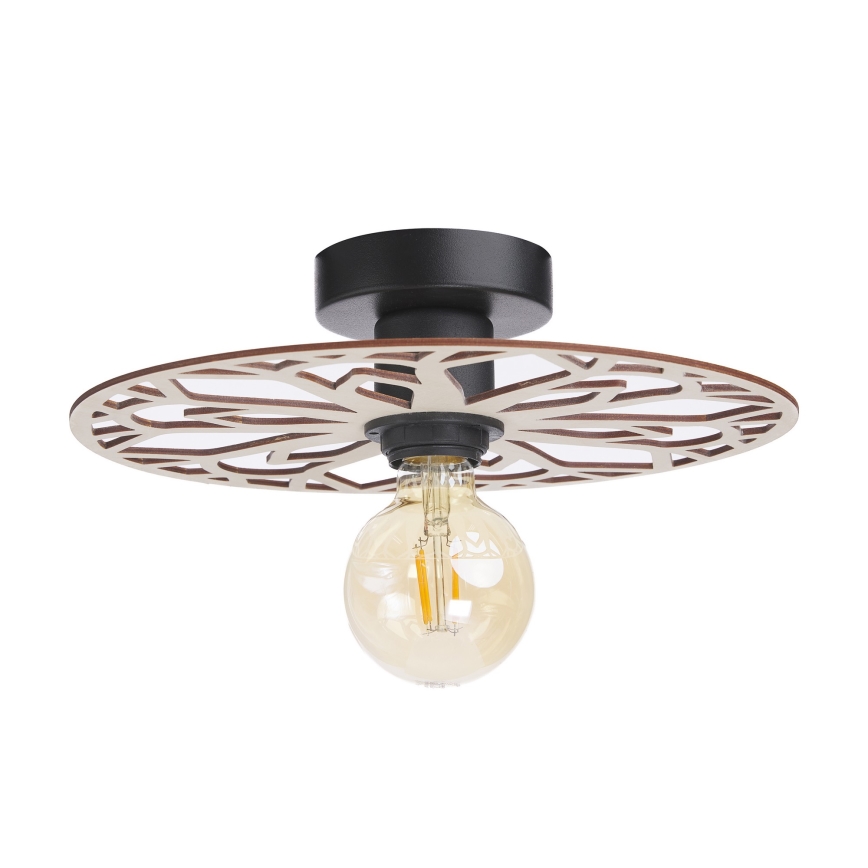 Lámpara de techo FALCO 1xE27/60W/230V diá. 30 cm beige