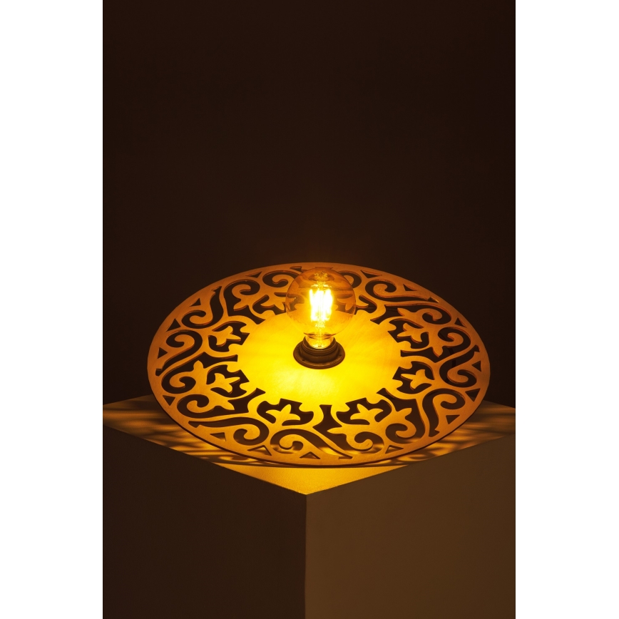 Lámpara de techo FALCO 1xE27/60W/230V diá. 40 cm beige