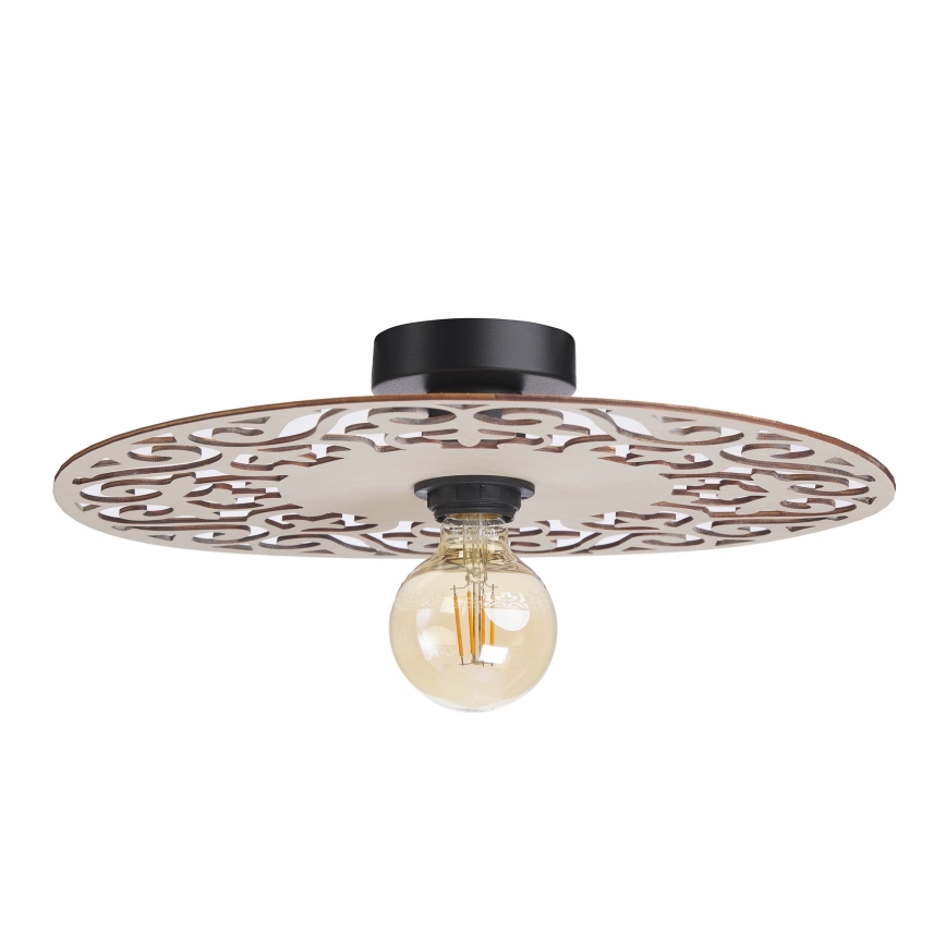 Lámpara de techo FALCO 1xE27/60W/230V diá. 40 cm beige